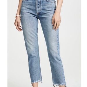 Citizens of Humanity Charlotte Crop High Rise Straight 27